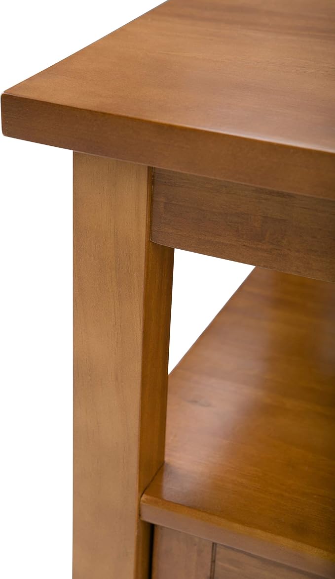 SIMPLIHOME Warm Shaker Solid Wood 20 inch Wide Transitional-Style End Tables in - Image 6
