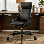 E-Motie Office Chair, Leather Desk Chair by E-Motie