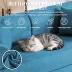 79'' Convertible Sofa Bed, 6 in 1 Folding Floor Futon Couch Sleeper - Image 5