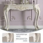 Vintage Entryway Table, Antique Wood Console Table - Image 7
