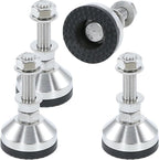 Heavy Duty 2000 lb Capacity Stainless Steel Adjustable Leveling Feet by TERMATH