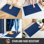 Sturdy Front Door Mat, Absorbent Muddy Dirt Resist Welcome Door Mats Outdoor - Image 5