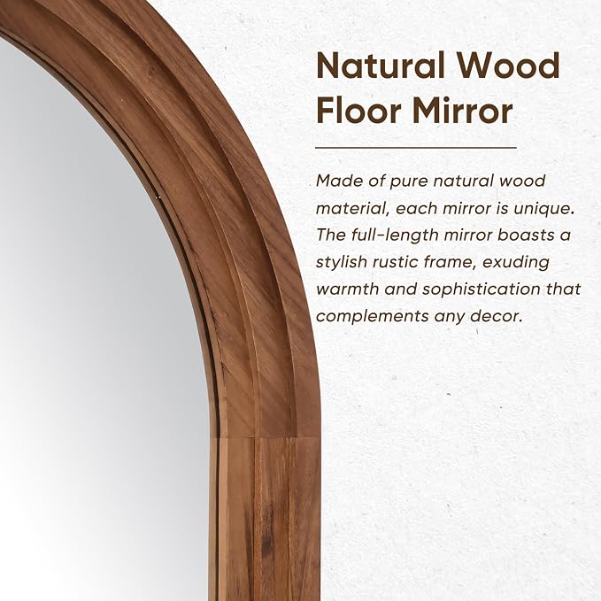 Full Length Mirror, Oversized Stand Up Mirrors Large Wall Mirrors, Wall Mounted - Image 3