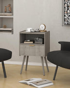 JOONEE Nightstand, Modern Bedside Table - Image 7