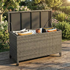 GarveeLife Outdoor Wicker Storage Box, PE Rattan Patio Storage Chest - Image 8