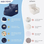 MAXYOYO Kids Bean Bag Chair, Stuffed Toddler Bean Bag Sofa - Image 9
