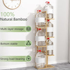 Laiensia Bamboo Plant Stand Rack 6 Tier, Indoor&Outdoor Planter Display Shelves - Image 7