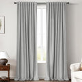 INOVADAY 100% Blackout Linen Curtains by INOVADAY