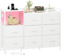 Somdot White Dresser for Bedroom by Somdot