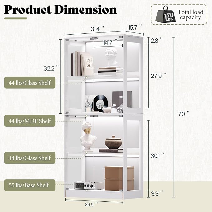 AMERLIFE RGB Display Cabinet - Image 2