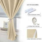 Self Adhesive Portable Blackout Curtains - Image 2