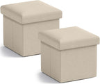 Ornavo Home Small Storage Ottoman, by OrnavoHome