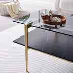 LumFurn Rectangle Coffee Table for Living Room, Mid-Century Modern Design - Image 8