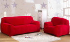 vctops 1-Piece Velvet Plush Stretch Loveseat Sofa Slipcover - Image 2