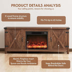 YESHOMY Fireplace TV Stand - Image 5