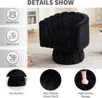 Swivel Accent Barrel Round Chair - Image 4