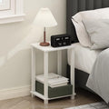 Furinno Simplistic Night Stand, 2-Tier Small Nightstand by Furinno-FitsYourSpaceFitsYourBudget