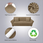 Sofa Slipcover with 2 Pillow Cover - Image 2