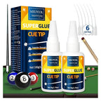 Pool Cue Tip Glue 100g, Quick Dry Billiard Cue Tip Glue by Meuvcol