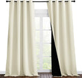 NICETOWN Cold Reducing Curtains, Thermal Insulated 100% Blackout Curtains by NICETOWN