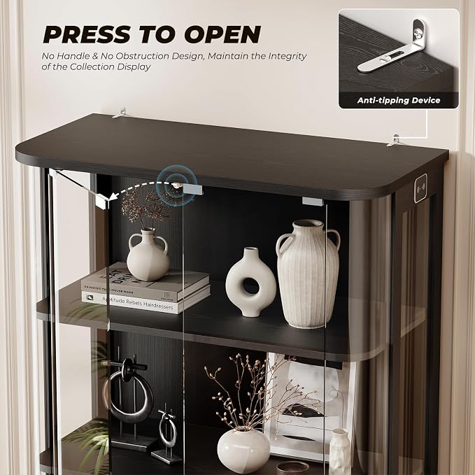 BROTTAR Rounded Display Cabinet - Image 4