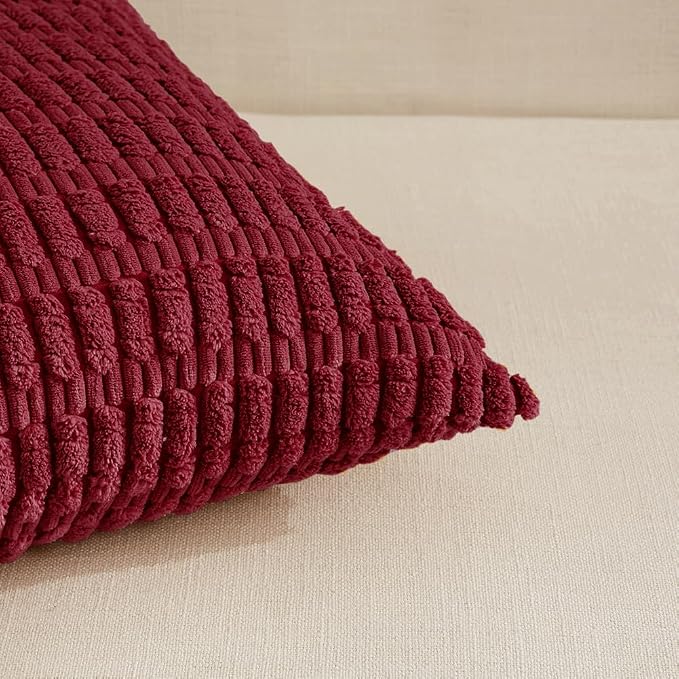 Fancy Homi 4 Packs Decorative Throw Pillow Covers - Image 4