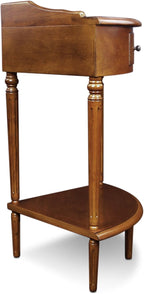 Coastal Solid Wood Corner Wedge Table - Image 5