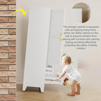 erosoei 71" H Metal Pantry Storage Cabinet, Office File Cabinets - Image 4