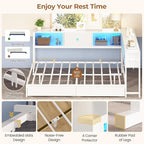 Hasuit Corner Full Bed Frame - Image 8