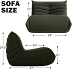 Bean Bag Chair, Fireside Chair Bean Bag Sofa Large Bean Bag Chair - Image 2
