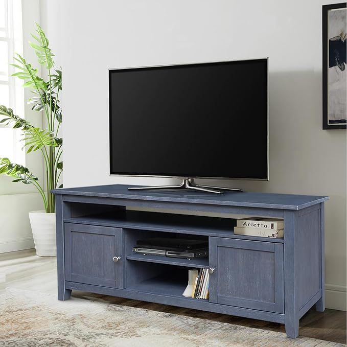 IC INTERNATIONAL CONCEPTS Solid Wood Entertainment/TV Stand - Image 5