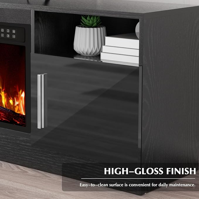 LEMBERI Fireplace tv Stand - Image 7