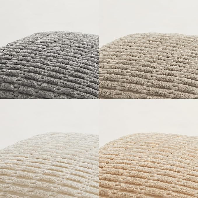 Fancy Homi 4 Packs Decorative Throw Pillow Covers - Image 5