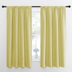 NICETOWN Kitchen Curtains, Short Blackout Drapes, Paler Yellow, Thermal by NICETOWN