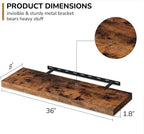 Fun Memories 36 Inch Floating Shelves - Image 3