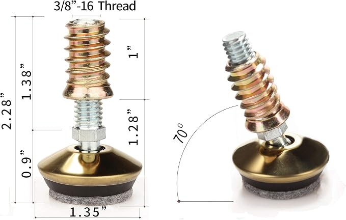 Swivel Furniture Levelers - Image 5