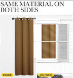 NICETOWN Sleek Blackout Curtains 45 inches Length - Image 6
