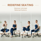 Pinmoco Ergonomic Cross Legged Chair, 360° Swivel Meditation Chair - Image 6