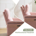 Power Swivel Rocker Recliner, Glider Recliner Nursery Chair - Image 6