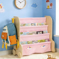 WONFUlity 4-Tier Kids Bookshelf, Book Shelf by WONFUlity