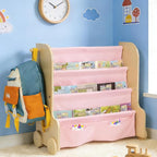 WONFUlity 4-Tier Kids Bookshelf, Book Shelf by WONFUlity