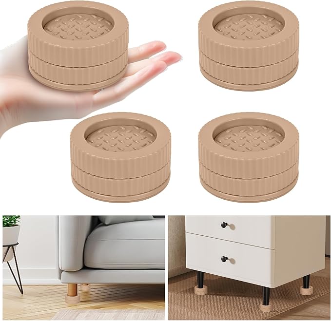 Adjustable Bed Risers 1 inch by Jedroc