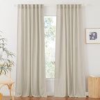RYB HOME Extra Wide Sheer Curtains by RYBHOME
