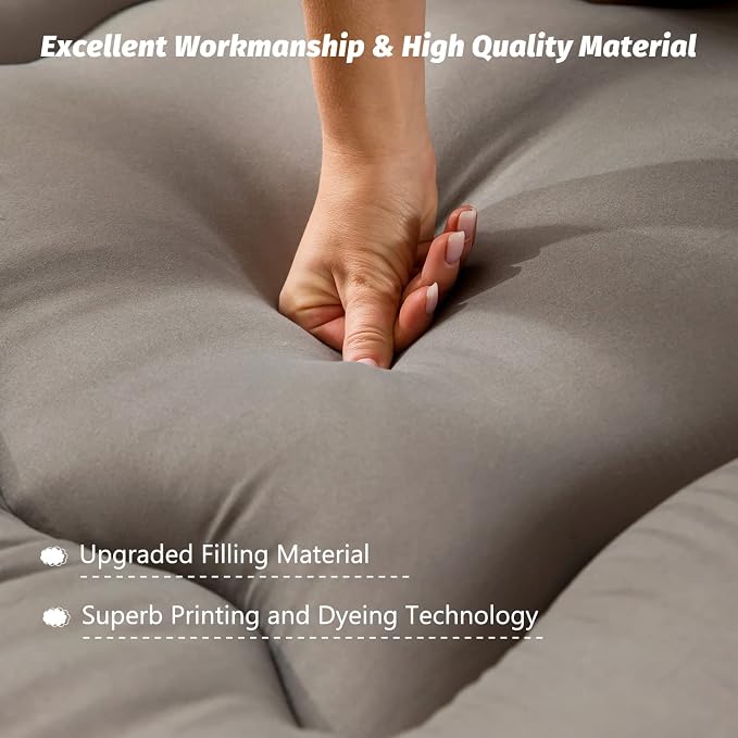 MAXYOYO Japanese Shiki Futon Mattress Floor Mattress Thicken Tatami Mat - Image 6