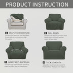 Easy-Going Stretch Oversized Chair Slipcover - Image 6