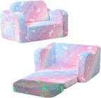 MeMoreCool Glowing Rainbow Unicorn Kids Chair by MeMoreCool
