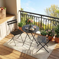 GarveeLife Outdoor Metal Bistro Set, 3-Piece Patio Furniture Set by GarveeLife