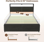 Rolanstar Full Size Bed Frame - Image 7