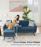 Tbfit L Shaped Couch Sofa, 3 Seater Sofas - Image 4