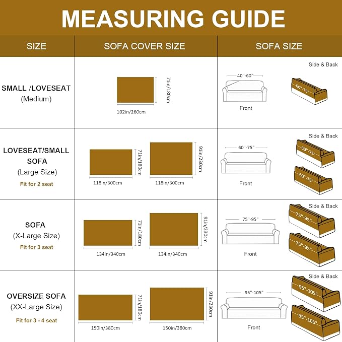VClife Couch Cover Bohemian Large Couch Covers - Image 2